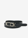 Calvin Klein Jeans Schwarzer Damen Ledergürtel Calvin Klein Jeans