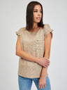 Orsay Hellbraunes Damen-T-Shirt von ORSAY
