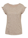 Orsay Hellbraunes Damen-T-Shirt von ORSAY