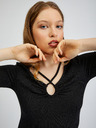 Orsay Schwarzes Damen-T-Shirt ORSAY