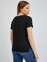 Orsay Schwarzes Damen-T-Shirt ORSAY