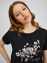 Orsay Schwarzes Damen-T-Shirt ORSAY