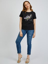 Orsay Schwarzes Damen-T-Shirt ORSAY