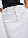 Orsay Weißer Damen-Jeansrock ORSAY