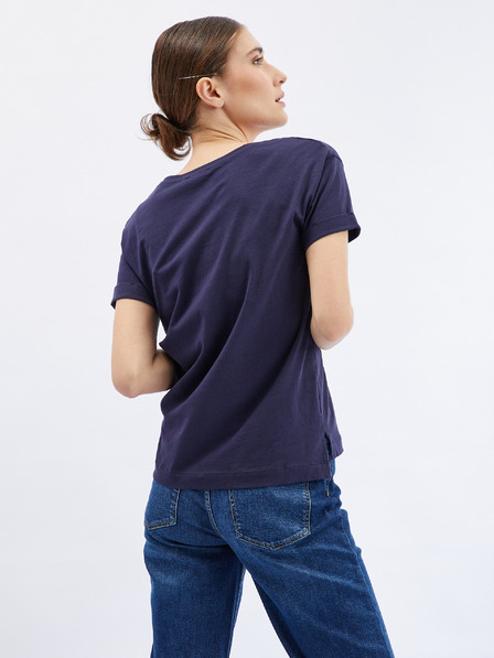 Orsay Dunkelblaues Damen-T-Shirt ORSAY