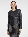 Orsay Schwarze Damen Kunstlederjacke ORSAY