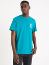 Celio Blaues Herren-T-Shirt Celio Gexflov