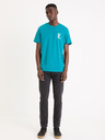 Celio Blaues Herren-T-Shirt Celio Gexflov