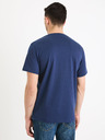 Celio Dunkelblaues Herren-T-Shirt Celio Gexhand