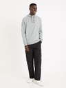 Celio Hellgraues Herren-Sweatshirt Celio Geyokecap