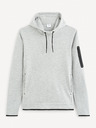 Celio Hellgraues Herren-Sweatshirt Celio Geyokecap