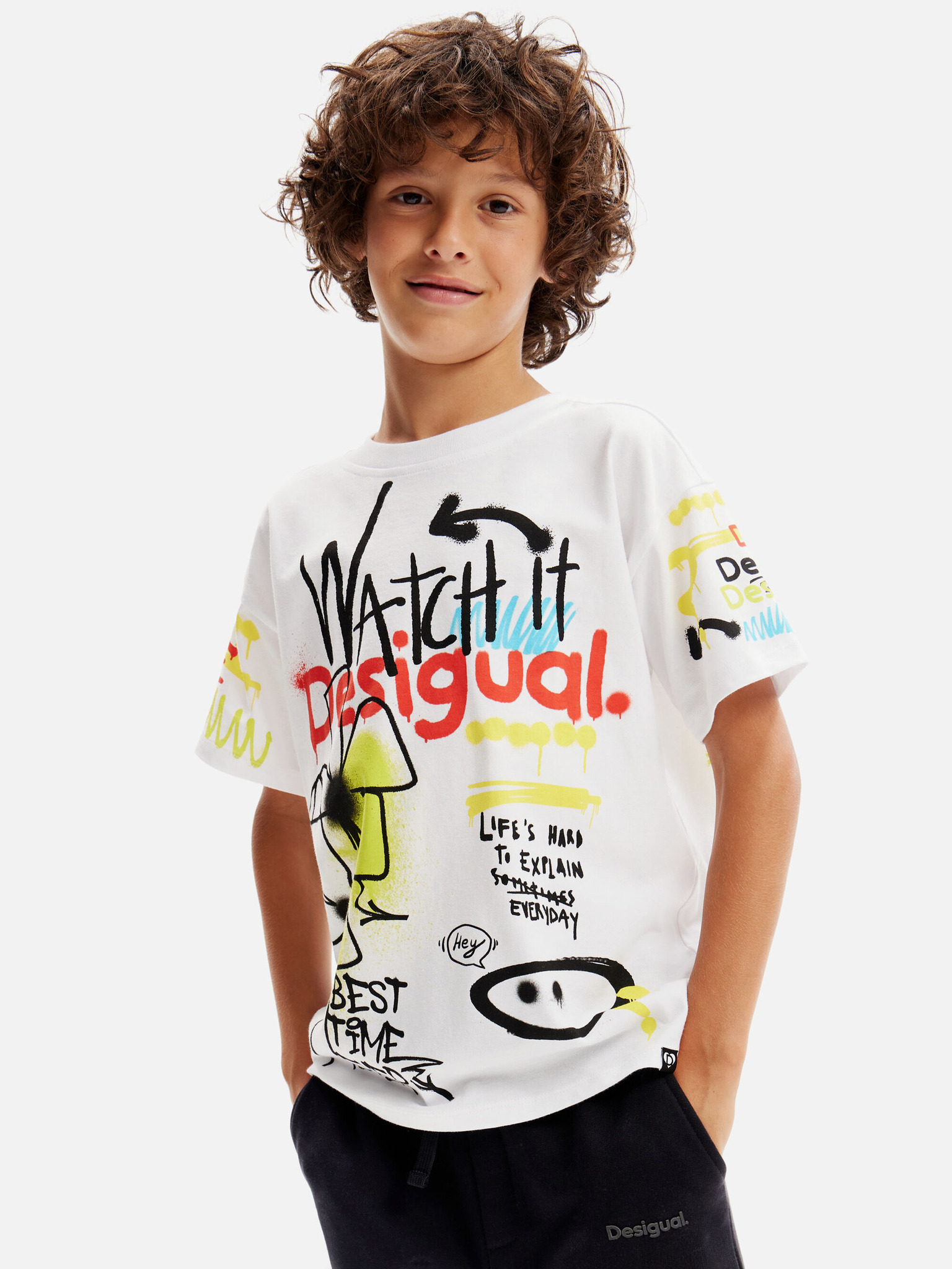 Desigual Aslan Kinder T‑Shirt