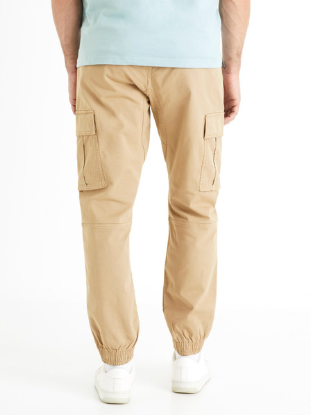 Celio Beige Herren-Cargo-Hose Celio Docar