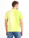 Celio Gelb-grünes Herren-T-Shirt Celio Deside