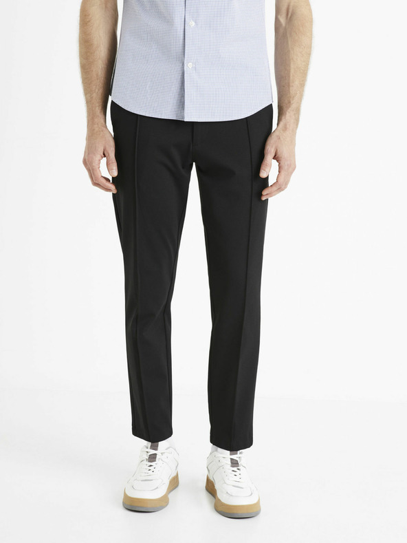 Celio Schwarze Herrenhose Celio 24H Cobozal