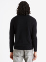 Celio Schwarzer Herren-Basic-Pullover Celio Defields