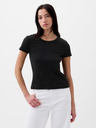 GAP Rippen-T-Shirt mit Logo GAP