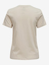 ONLY Beigefarbenes ONLY Mickey Damen-T-Shirt