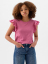 GAP Kinder-T-Shirt mit Rüschen GAP