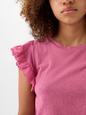 GAP Kinder-T-Shirt mit Rüschen GAP