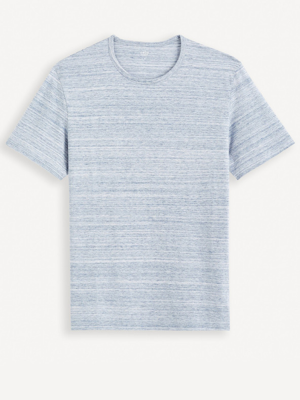 Celio Hellblaues Herren-T-Shirt Celio Gejecte