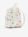 Desigual Weißer geblümter Damenrucksack Desigual Delirium Mombasa Mini