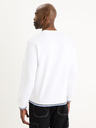 Celio Weißes Herren-Basic-Sweatshirt Celio Gepikraye