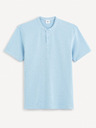Celio Hellblaues Herren-Poloshirt Basic Celio Gesohel