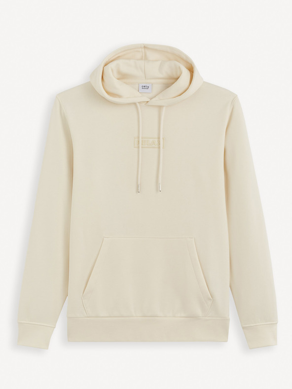 Celio Beige Herren-Sweatshirt Celio Gecarto