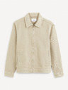 Celio Beige Herren Jeansjacke Celio Gudean
