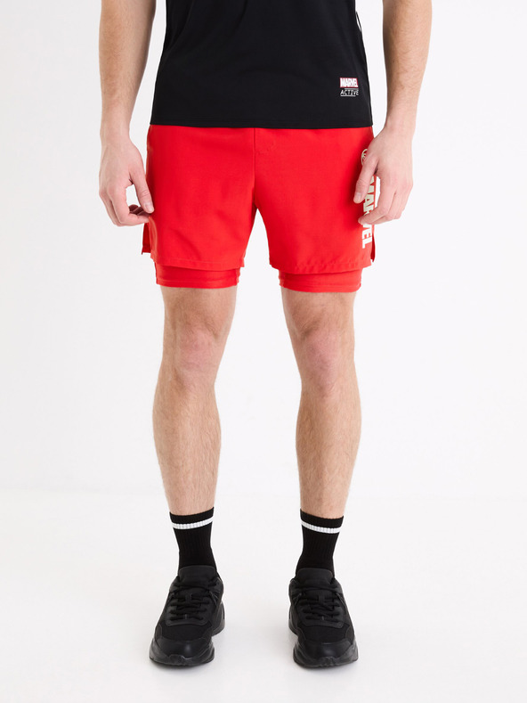 Celio Rote Sportshorts Celio Marvel - Iron Man