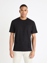 Celio Schwarzes Herren Celio Gedecide T-Shirt