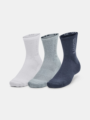 Under Armour UA 3-Maker Mid-Crew Socken 3 Paar