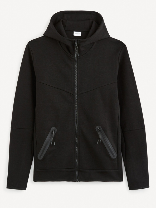 Celio Schwarzes Herren-Sweatshirt Celio Genewyoke