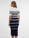 Orsay Blau gestreiftes Damenkleid ORSAY