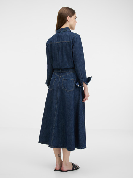 Orsay Dunkelblau Damen Blusenkleid von ORSAY