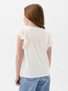 GAP Kinder-T-Shirt mit Rüschen GAP