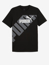 Puma Schwarzes Herren Puma Power Graphic Tee