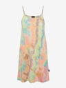 Sam 73 Grün und gelb gemustertes Damen-Sommerkleid SAM73 Diops