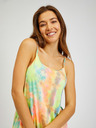 Sam 73 Grün und gelb gemustertes Damen-Sommerkleid SAM73 Diops
