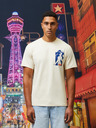 Celio Cream Herren Kurzarm T-Shirt Celio Dragonball