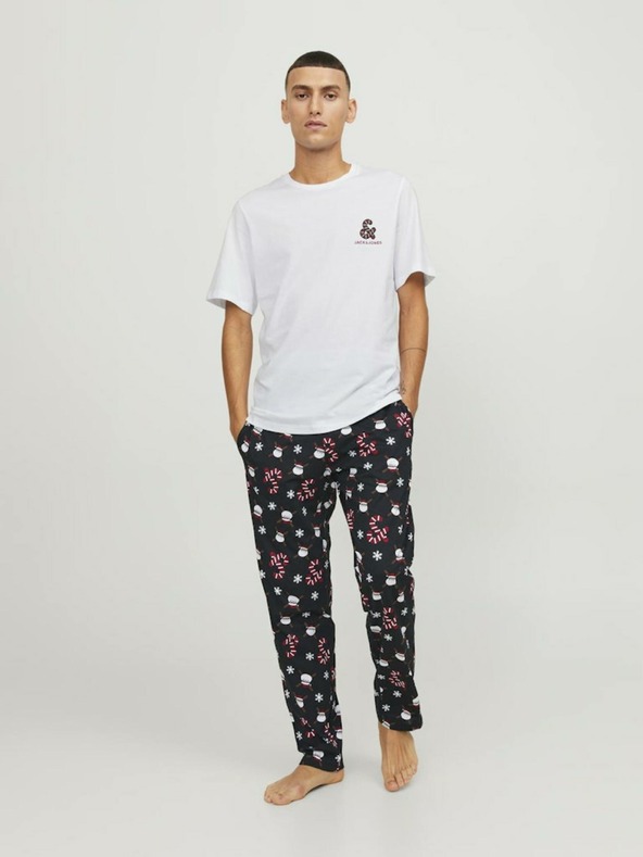 Jack & Jones Candy Santa Pajamas