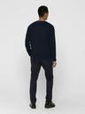 ONLY & SONS Dunkelblauer Herren-Basispullover ONLY & SONS Panter