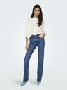 ONLY Blaue Damen Bootcut-Jeans ONLY Everly