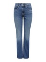 ONLY Blaue Damen Bootcut-Jeans ONLY Everly