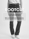 ONLY Blaue Damen Bootcut-Jeans ONLY Everly