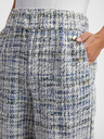 Orsay Blau und cremefarbene Damen-Tweed-Culottes ORSAY