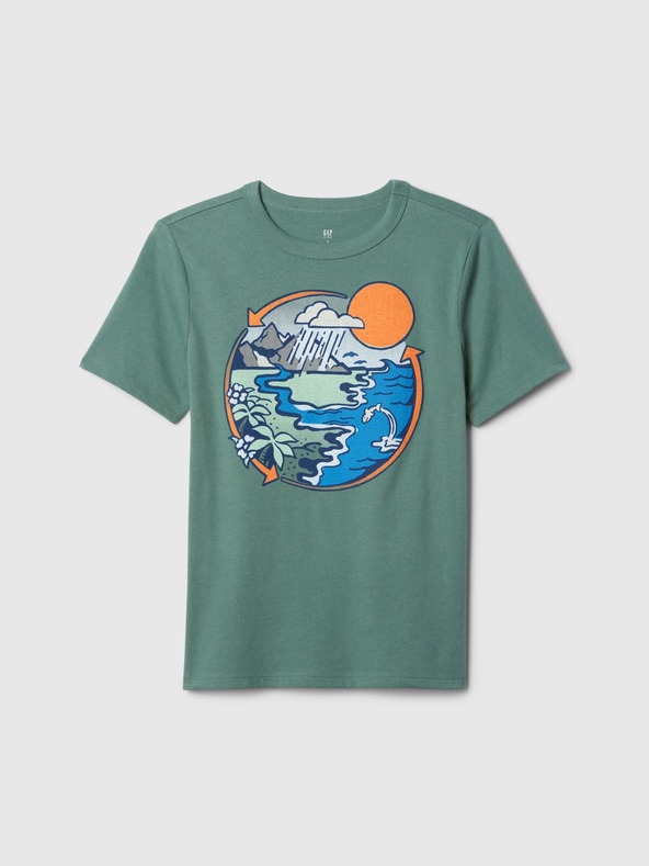 GAP Kinder T-Shirt mit Aufdruck GAP