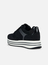 Geox Schwarz Damen Geox Kency Turnschuhe