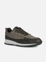 Geox Dunkelbraun Herren Geox Doray Turnschuhe b abx